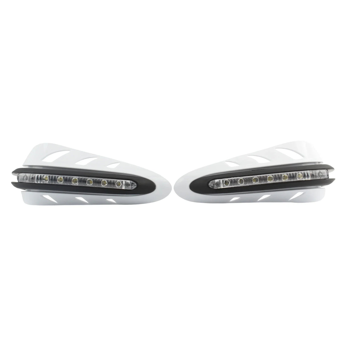 Motorcycle Hand Guards With LED Signal Lights 12V