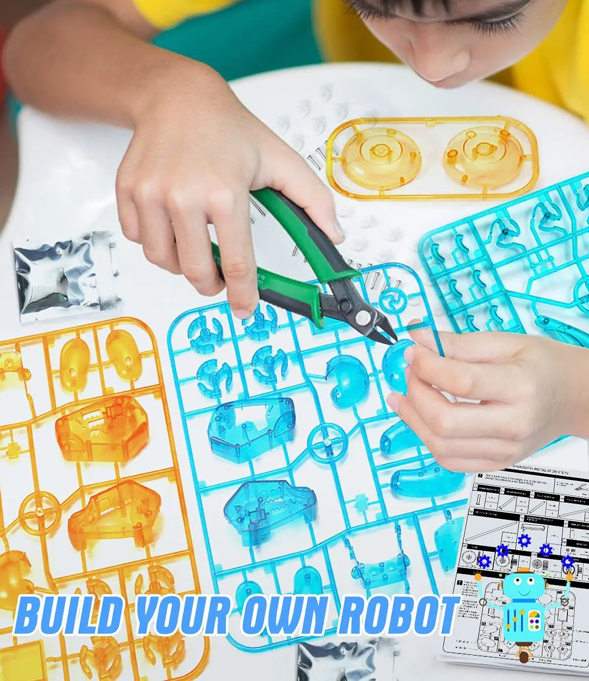 Science Experiment Solar Robot Toy Snail DIY Building