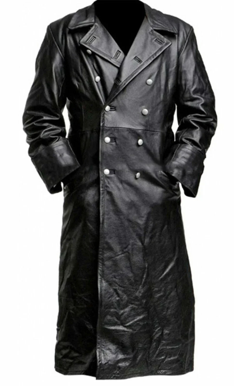 MEN'S GERMAN CLASSIC WW2 MILITARY UNIFORM OFFICER BLACK