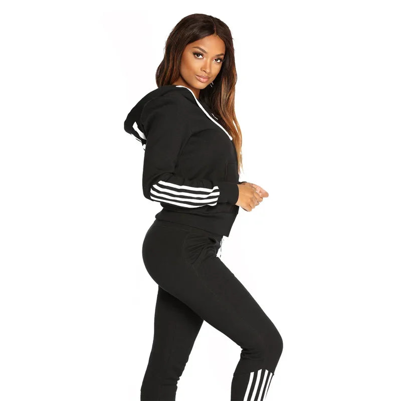 Spring Autumn New Womens Sweatshirt Set 2023 Hot