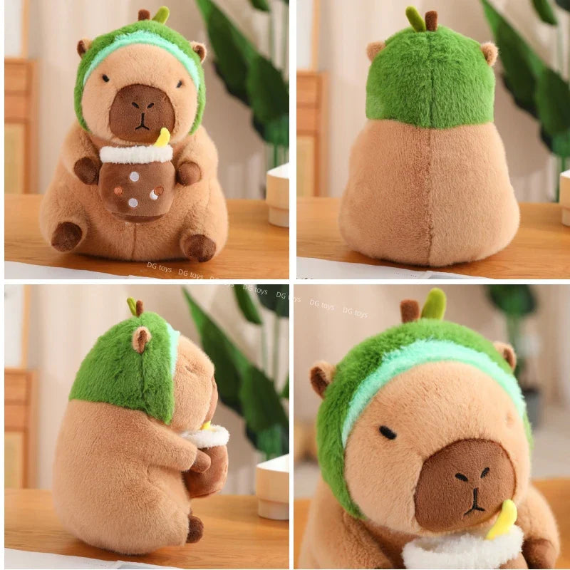 Capybara Plush Toy Simulation Capibara Cosplay Unicorn Dinosaur