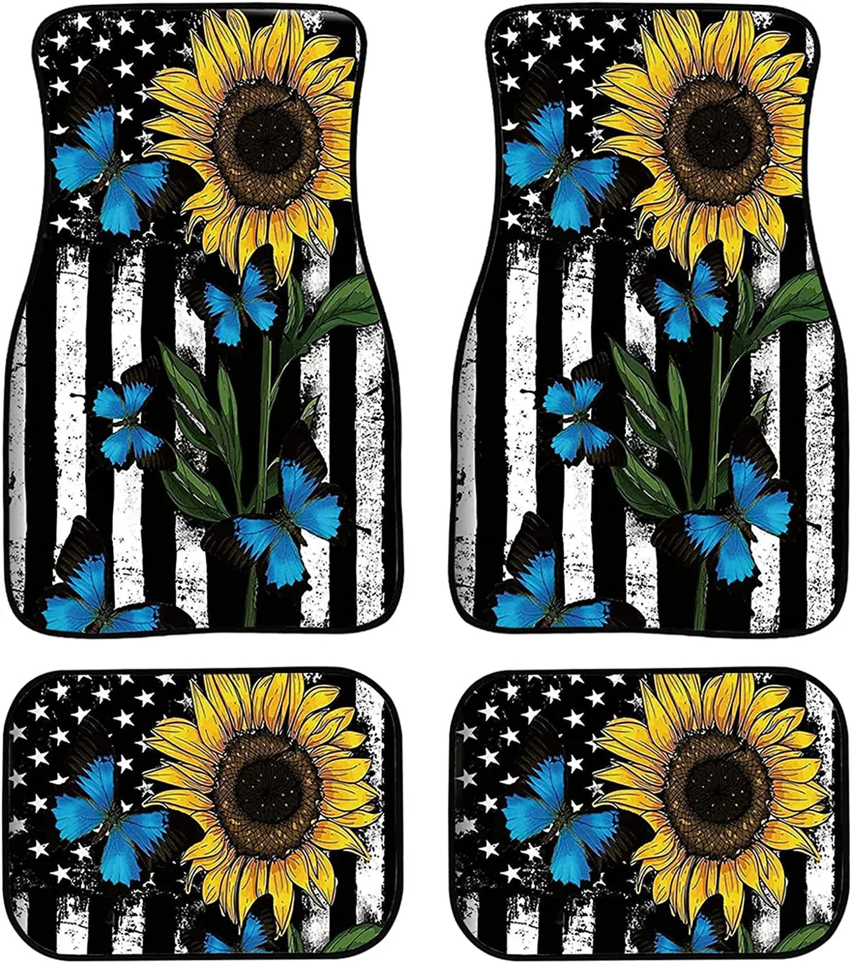 Custom Made Car Floor Mats Front & Rear