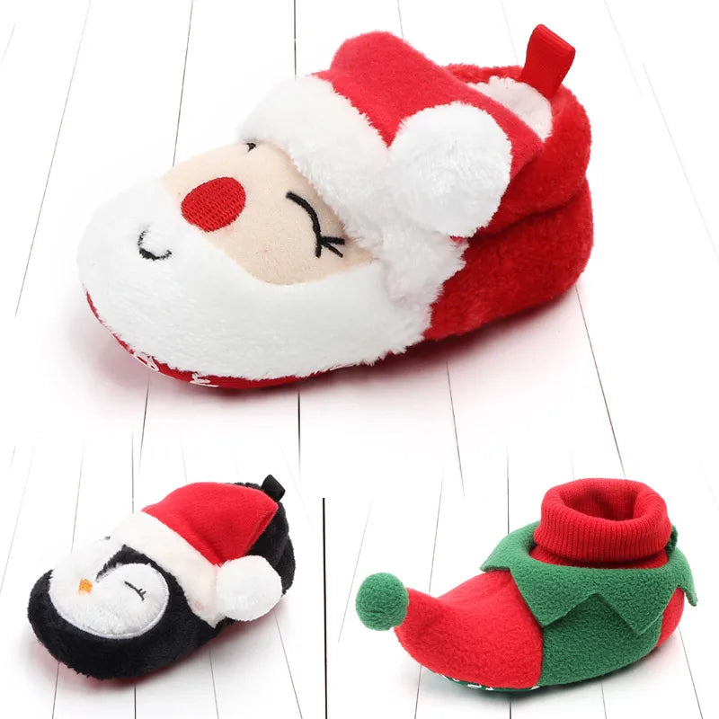 Baby Shoes for Winter Christmas Infant Shoes Cute