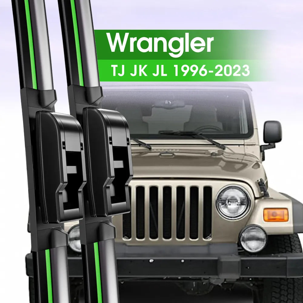 2pcs Front Windshield Wiper Blades For Jeep Wrangler