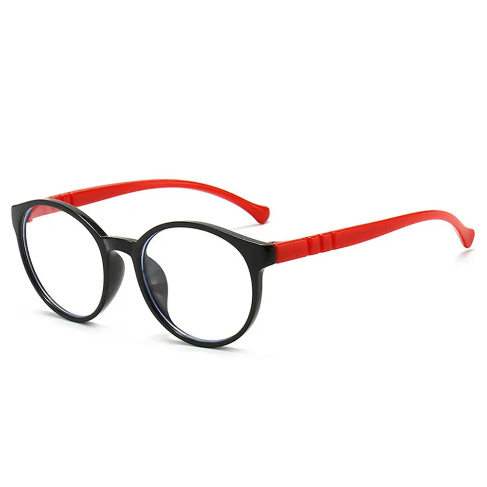 Kids Computer Glasses Round Blue Light Blocking Filter