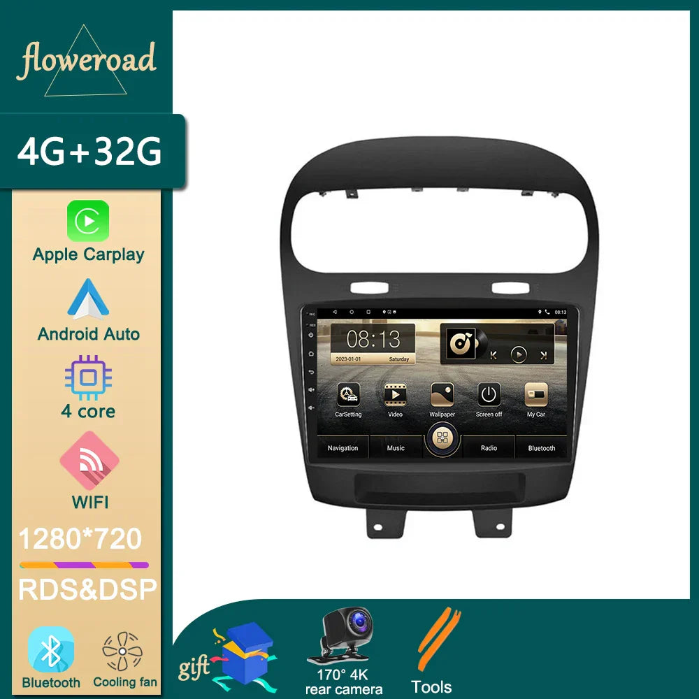 Car Intelligent System Android For Dodge Journey Fiat