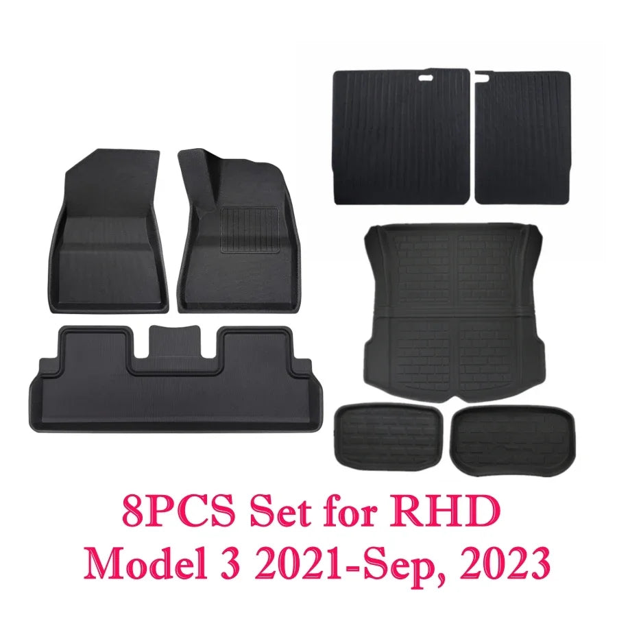 Newest Tesla Model 3+ 2024 Floor Mats 2023-2021