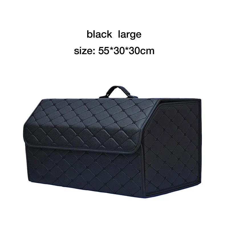 Car Trunk Organizer Box Large Capacity Auto Multiuse