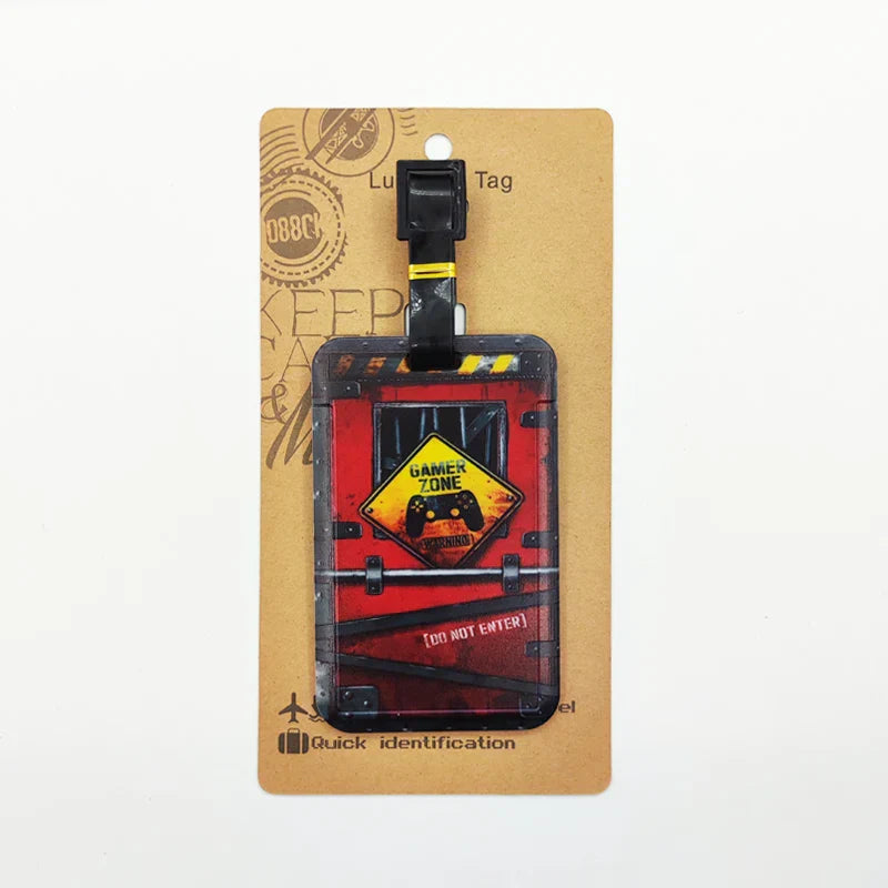 Tape Camera Luggage Label Men Travel Luggage Tag