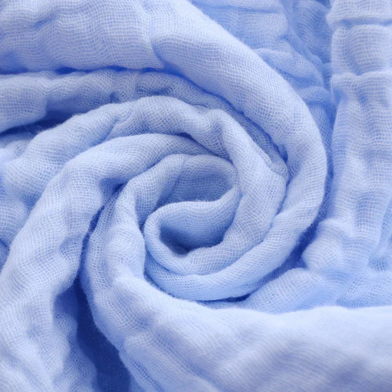 5PCS Baby Bath Towel 100% Cotton 6 Layers