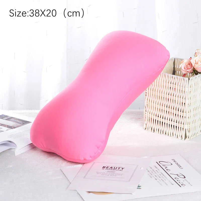 Bone Shape Roll Pillow Mini Cushion Microbead Back