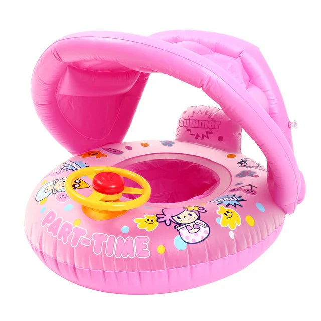 Infant Baby Float Swimming Seat Circle Inflatable Pool