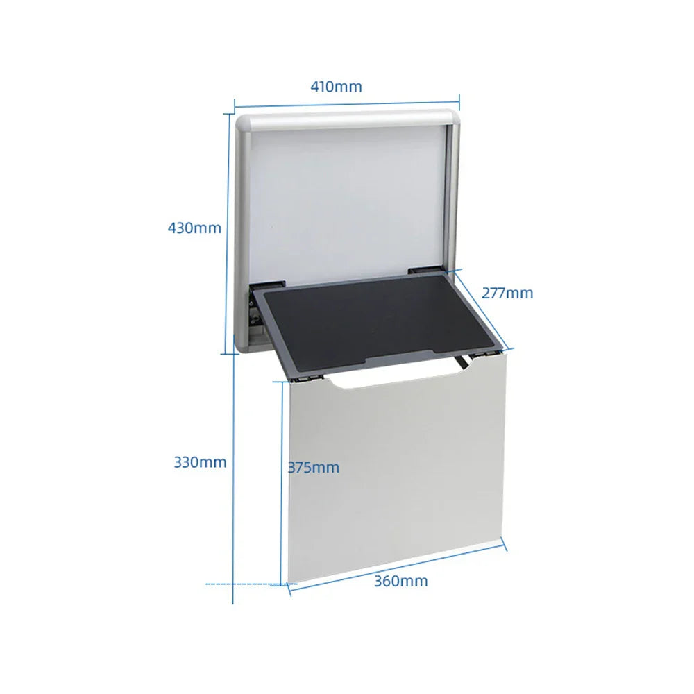 Wall Mounted Invisible Bathroom Stool Entrance-hall Folding Seat