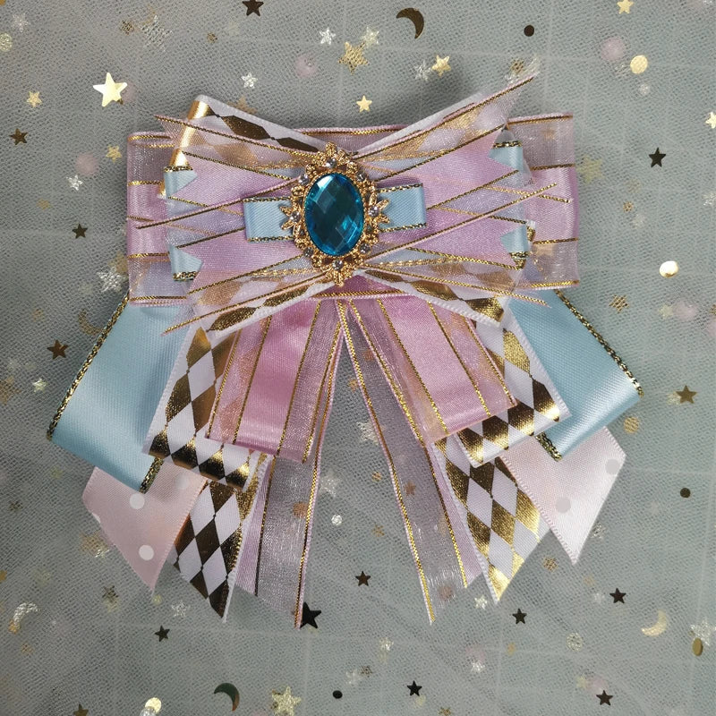 Original Bow Tie Brooches for Women, Lolita Suits