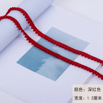 Pom Pom Trim Lace Ribbon Ball 11mm MINI