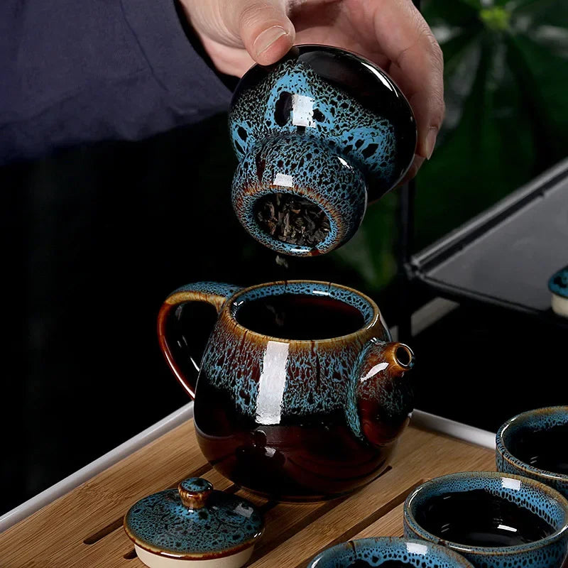 Creative Portable Travel Tea Set With Tea Bag