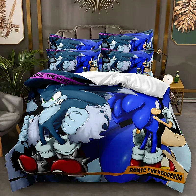 Sonic Simple Duvet Cover Single Piece Dormitory Upper