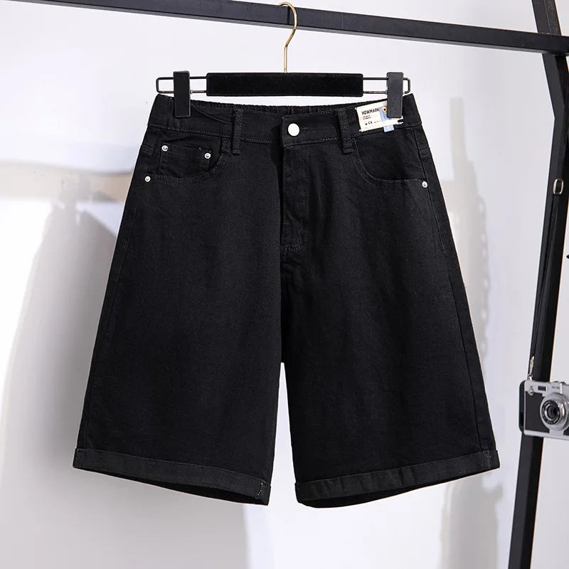 150Kg Plus Size Womens FivePoint Denim Shorts Hip