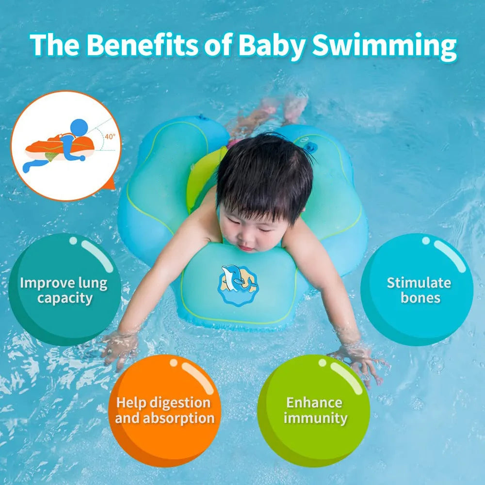 Free Swimming Baby Inflatable Floating Ring Children Waist