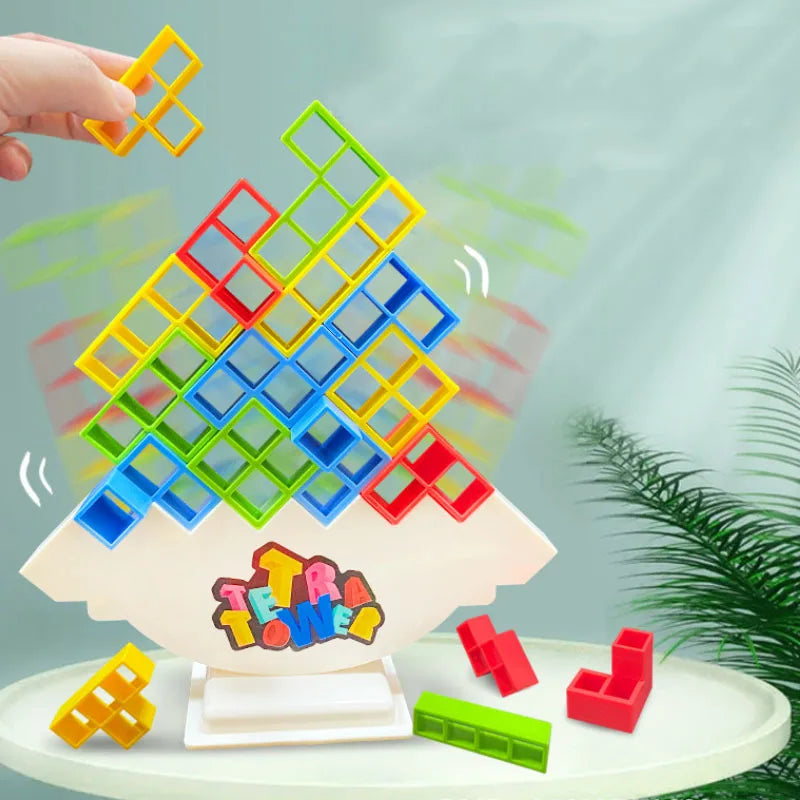 Tetra Tower Game Stacking Blocks Stack Building Blocks