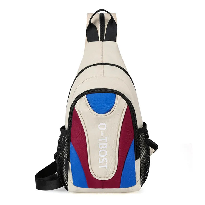 Men Women Polyester Shoulder Bags Outdoor Nylon Fanny