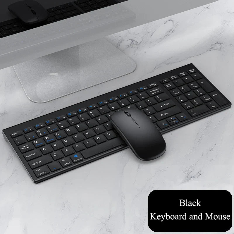 Wireless Bluetooth Keyboard Three-mode Silent Full-size Keyboard and