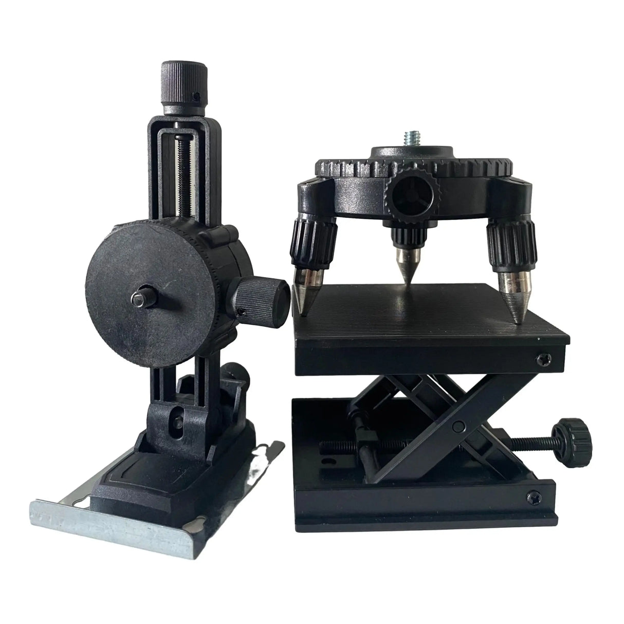 Versatile Laser Level Accessories, Rotating Base / Adjustable