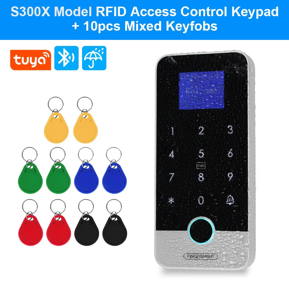 Bluetooth Tuya APP Smart Fingerprint RFID Access Control