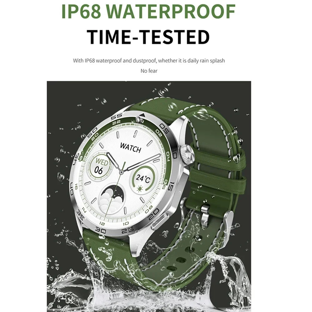 New WATCH GT 4 Smart Watch Men GPS