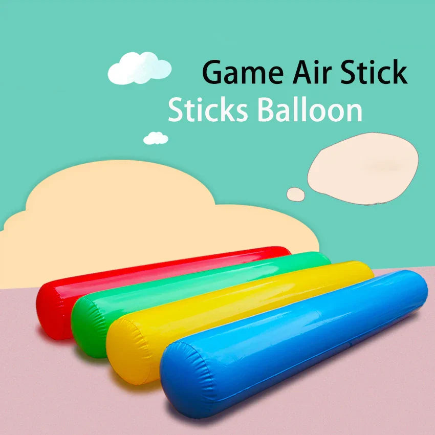 color inflatable balloon air stick children outdoor games
