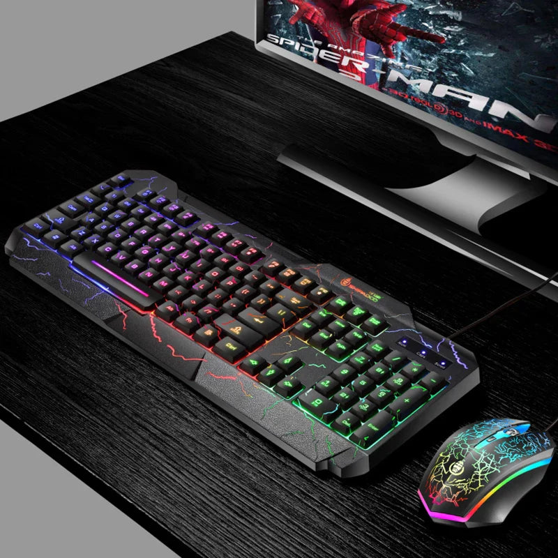Burst Office Gaming Keyboard & Mouse Set Gaming