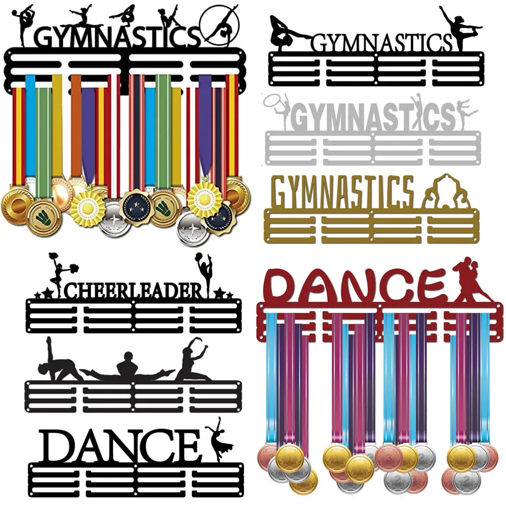 Gymnastics Medal Display Hanger 5 Artistic Figure Gymnastics