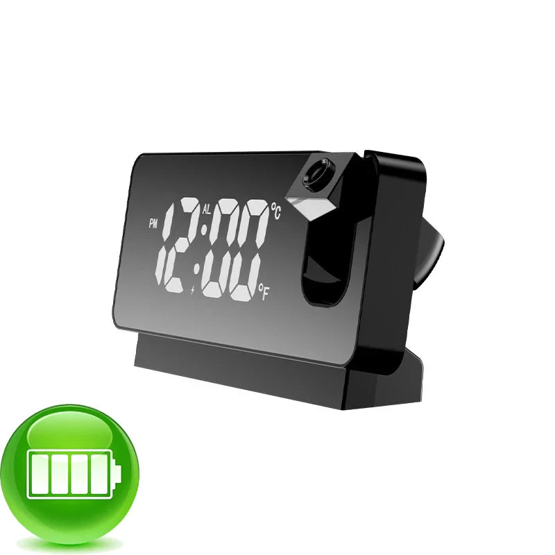 Projection Alarm Clock for Bedroom LED Digital Clock