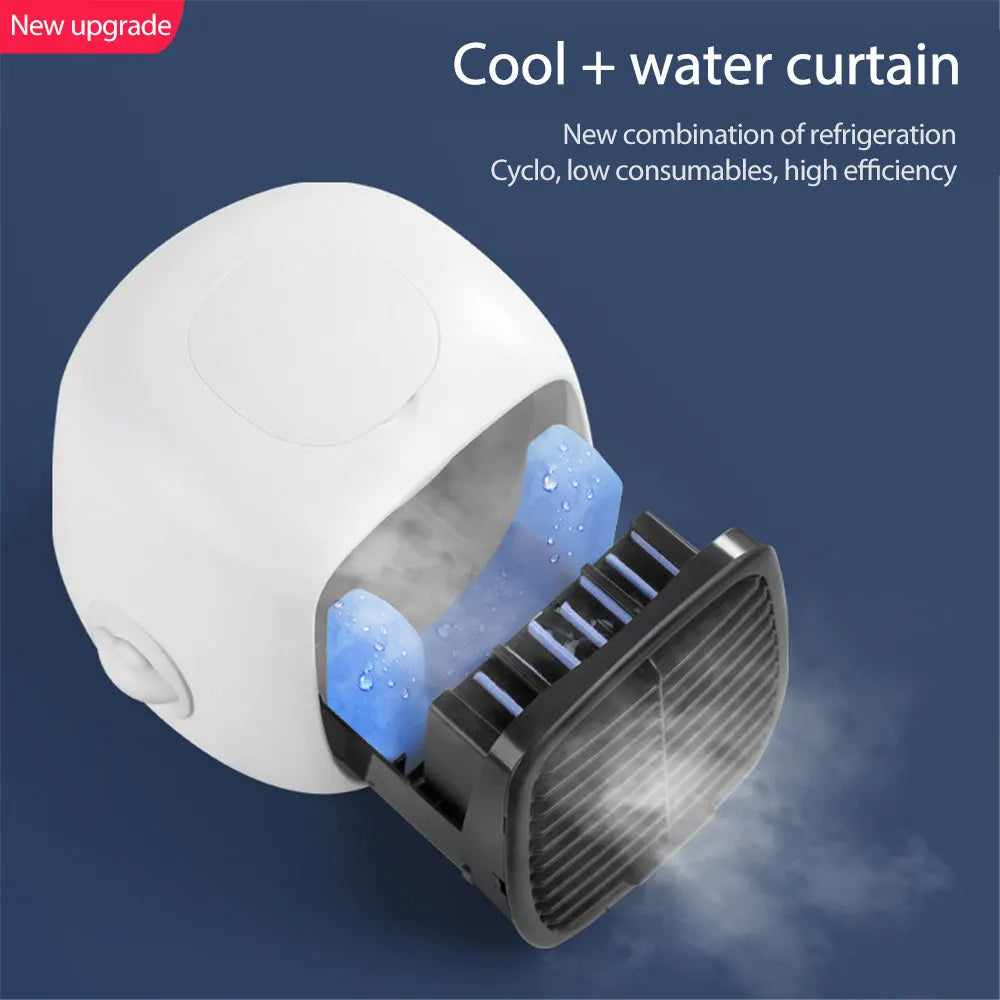 280ML Portable USB Mini Cooling Fan Car Spray