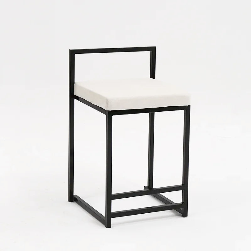 Reinforce Counter Bar Stool Metal Nordic Design European