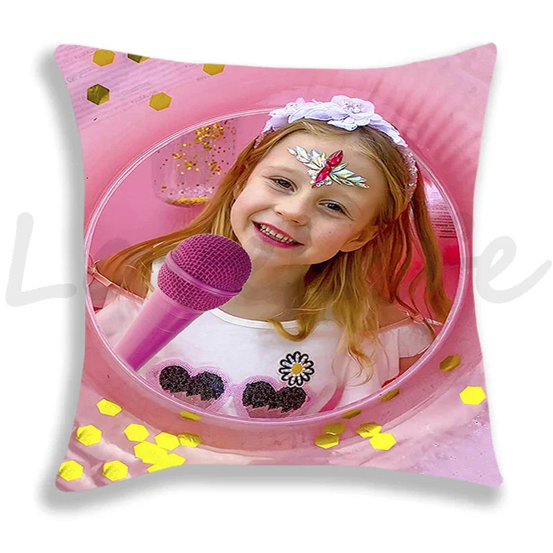 Cute Like Nastya Pillow Case Girls Pillowcase Sofa