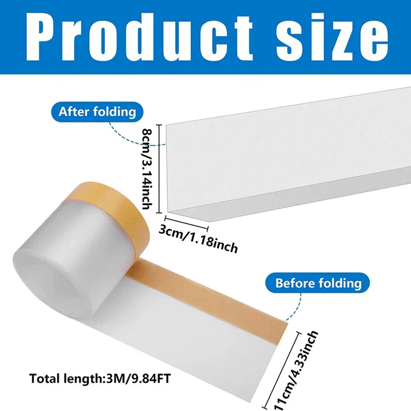 118Inch Cuttable Under Couch Bed Blocker,Toy Blockers For