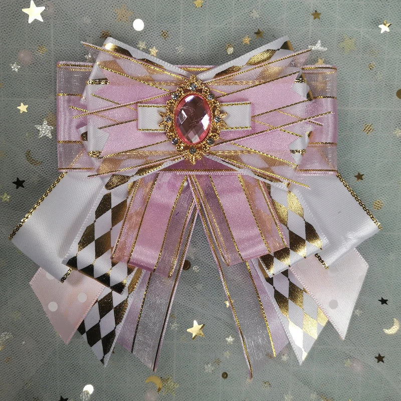 Original Bow Tie Brooches for Women, Lolita Suits