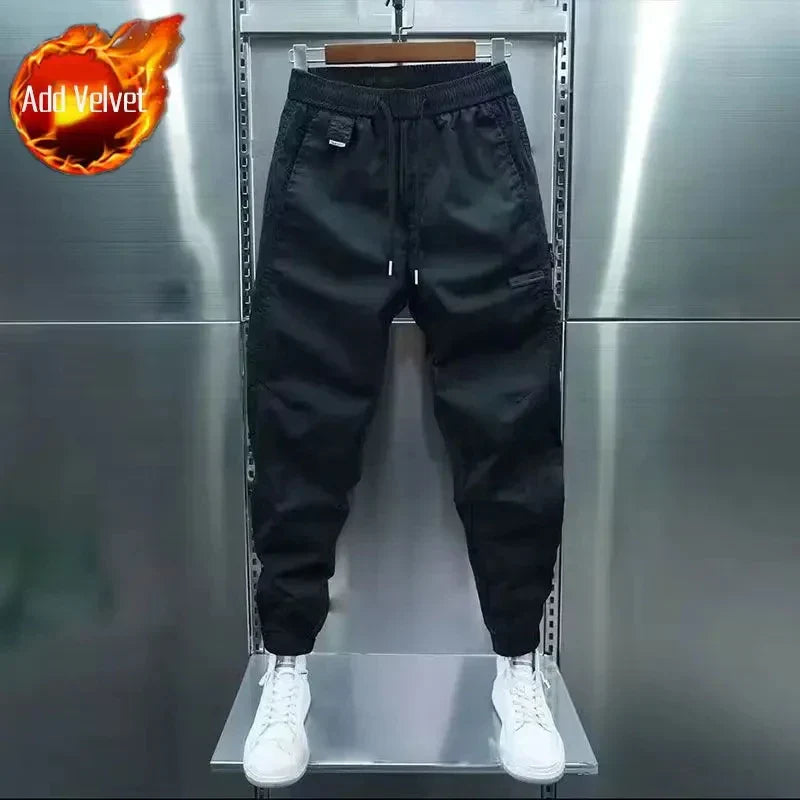 Cotton Joggers Cargo Pants Men Streetwear Hip Hop