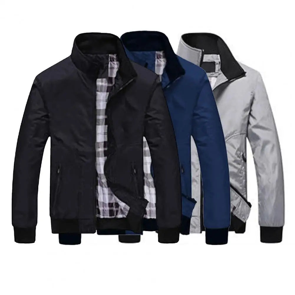 Fashionable Men Jacket Quick Dry Loose Skin-friendly Wear