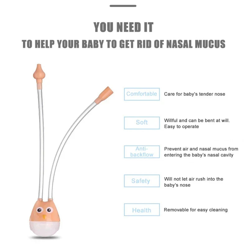 Newborn Baby Nasal Aspirator for Children Nose Cleaner