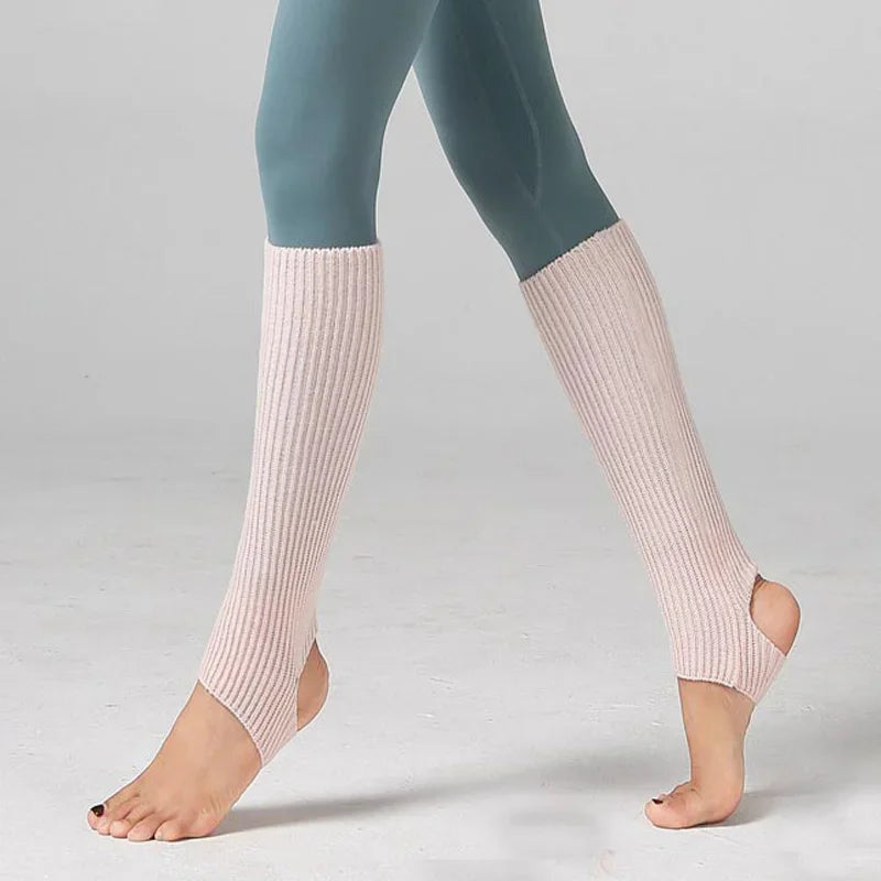 Children Adult Latin Dance Leg Cover Knitted Sports