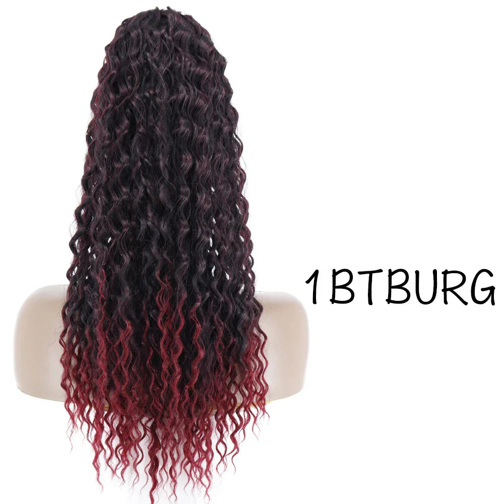 LISI GIRL Synthetic Drawstring Ponytail Long Curly Ponytail