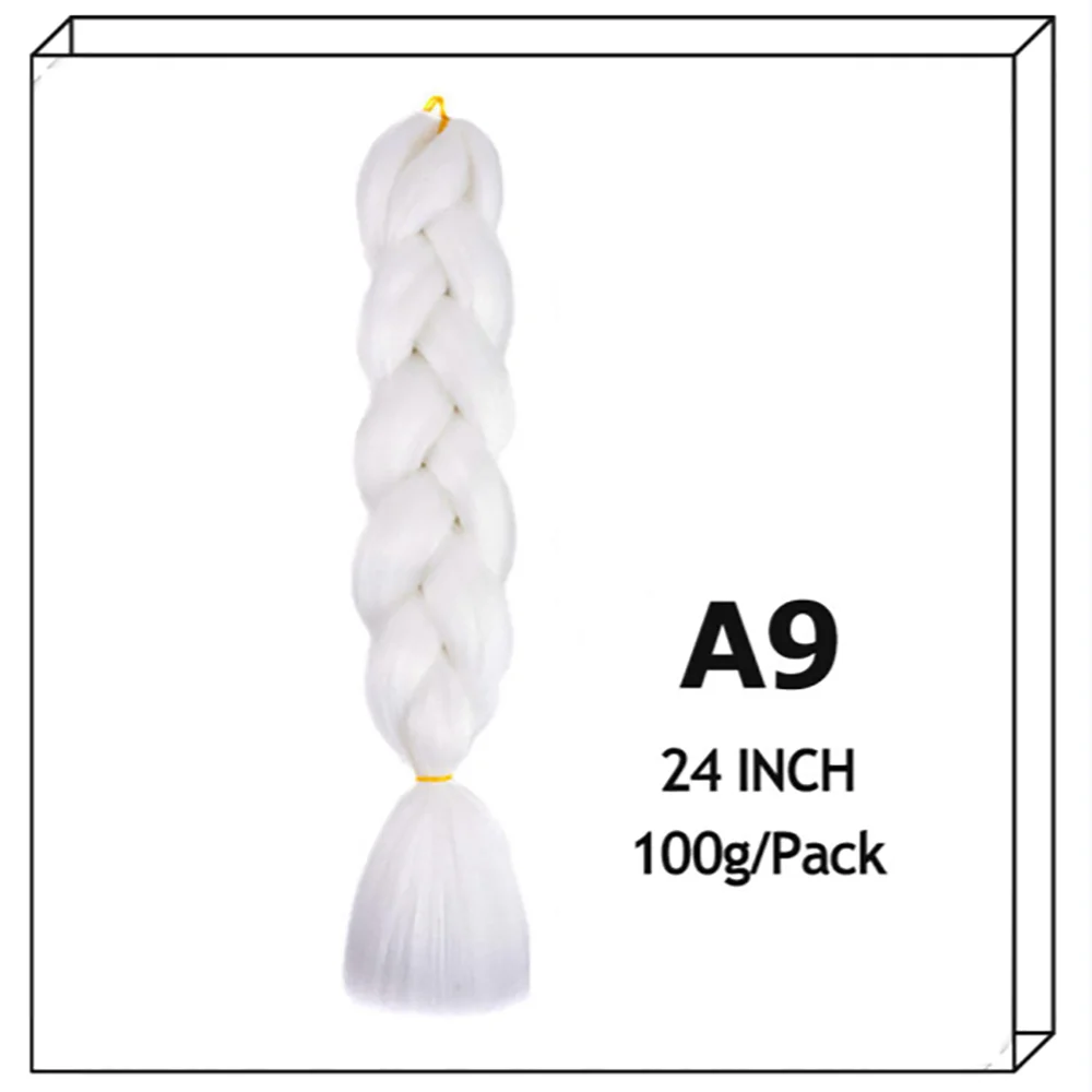24Inch Synthetic Long Jumbo Ombre Braiding Hair For