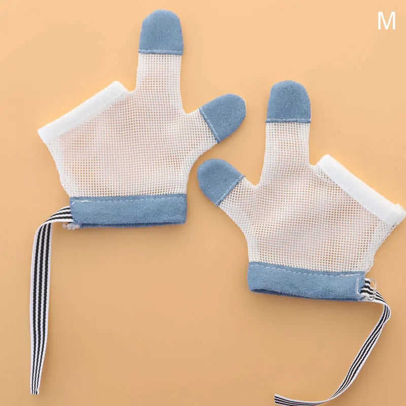 Newest Baby Prevent Bite Fingers Nails Glove Children