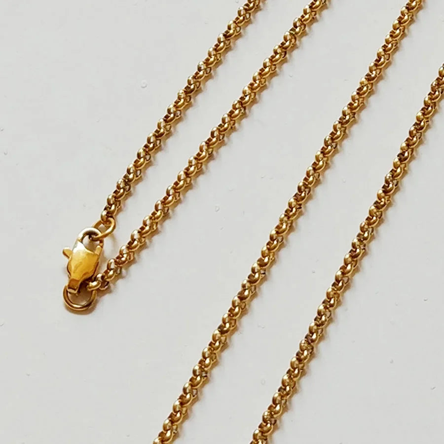 Big waterdrop long necklace for women stainless steel