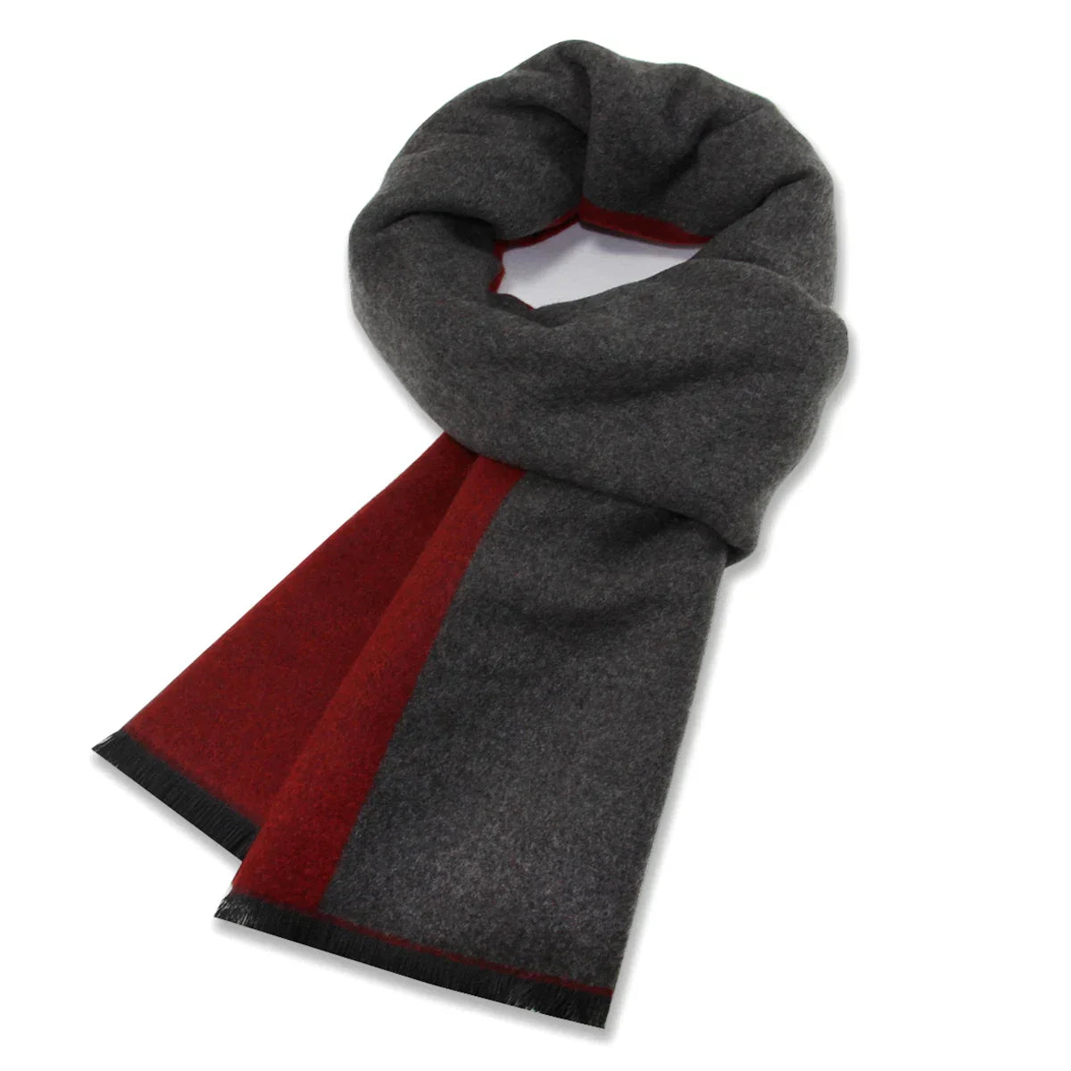 High Quality Men Scarf Autumn Winter Plaid Knitted