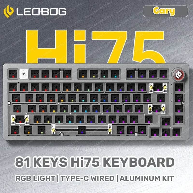 LEOBOG Hi75 Sugar65 Custom Mechanical Keyboard Aluminum Kits