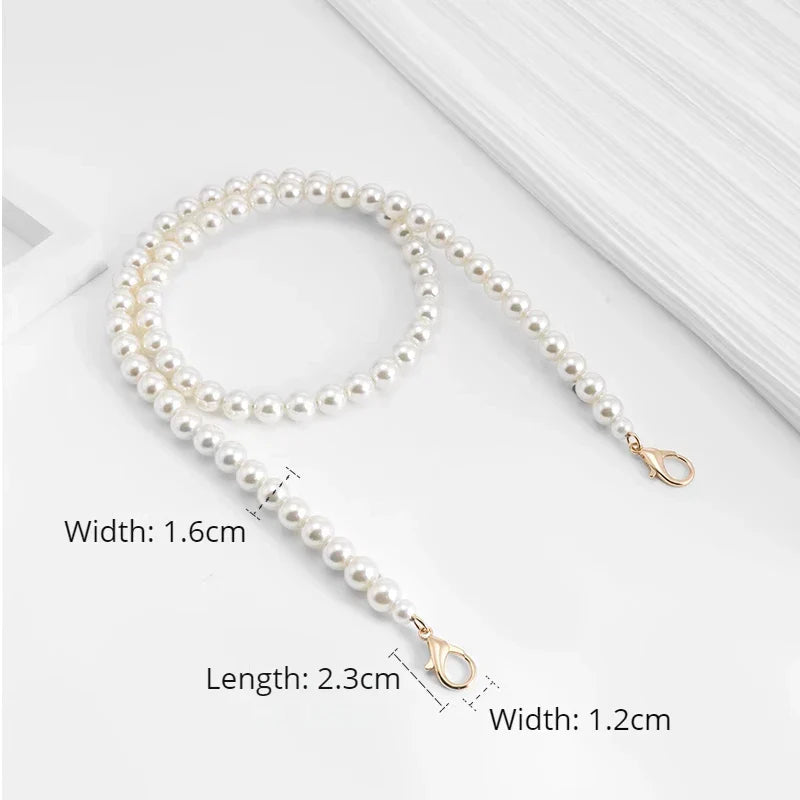 Pearl Chain Accessories Small Fragrant Wind Bag Messenger