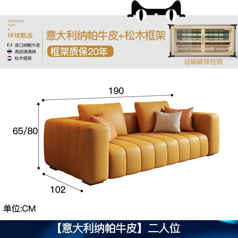 Sectional Modern Theater Living Room Sofas Minimalist Corner